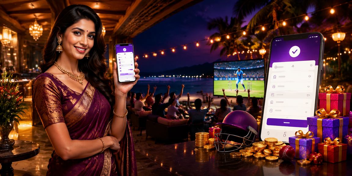 Players enjoy cricket and lottery betting at a beach setting in India